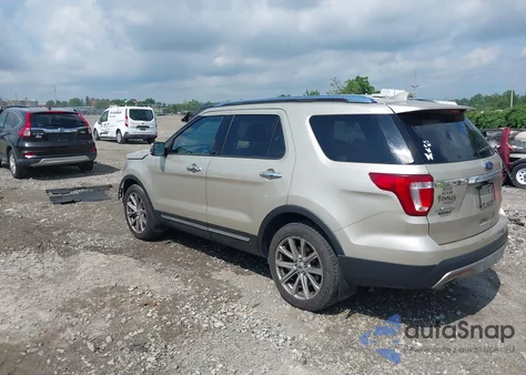 2017 Ford Explorer Limited from USA, damaged, VIN 1FM5K7FH4HGE07551